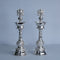 Pure Silver Shanku Chakra Lamp Stand Pair 403.2g